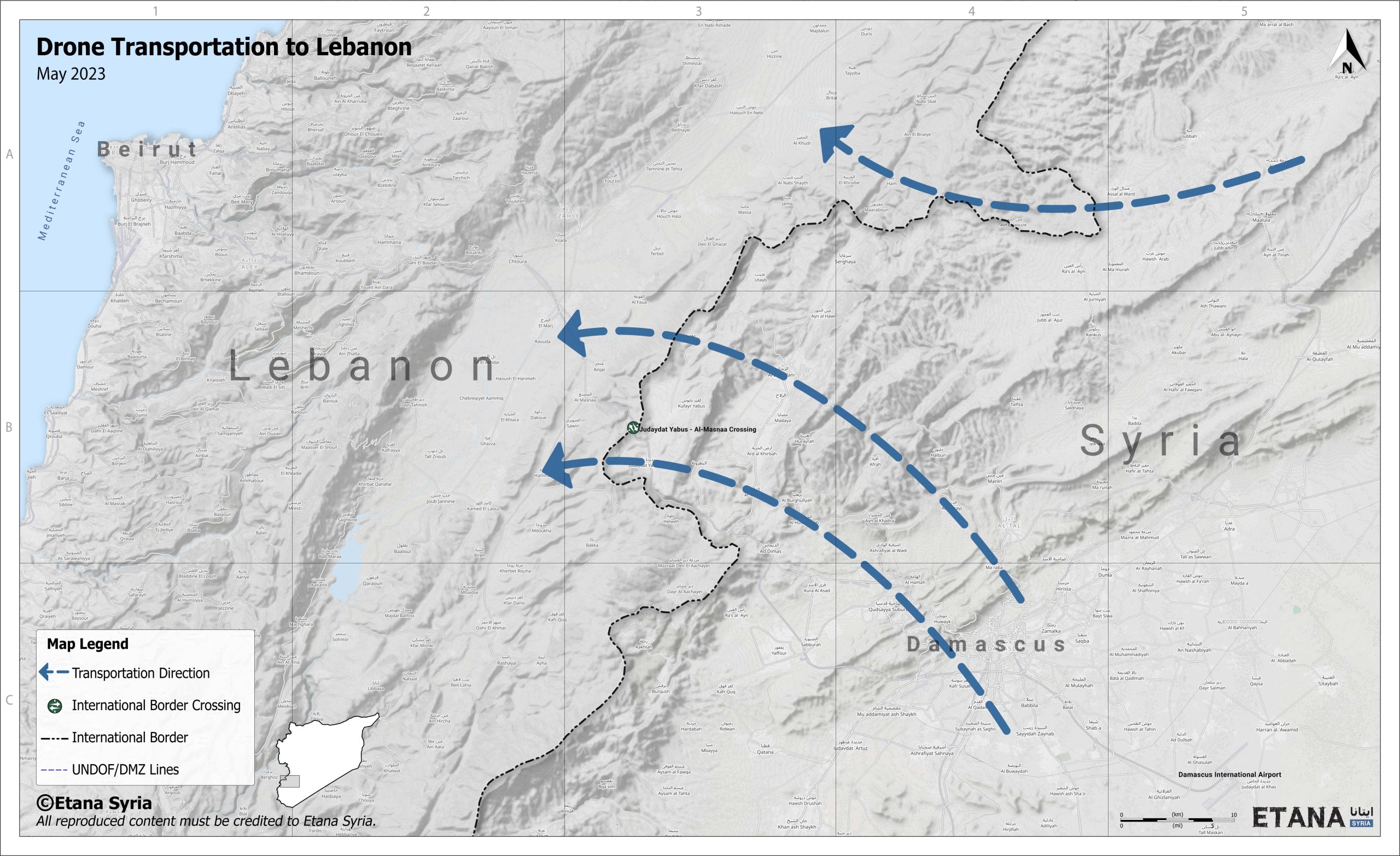 Policy Brief: Disrupting the Syrian Regime’s Domestic Weapons Programs – May 2023