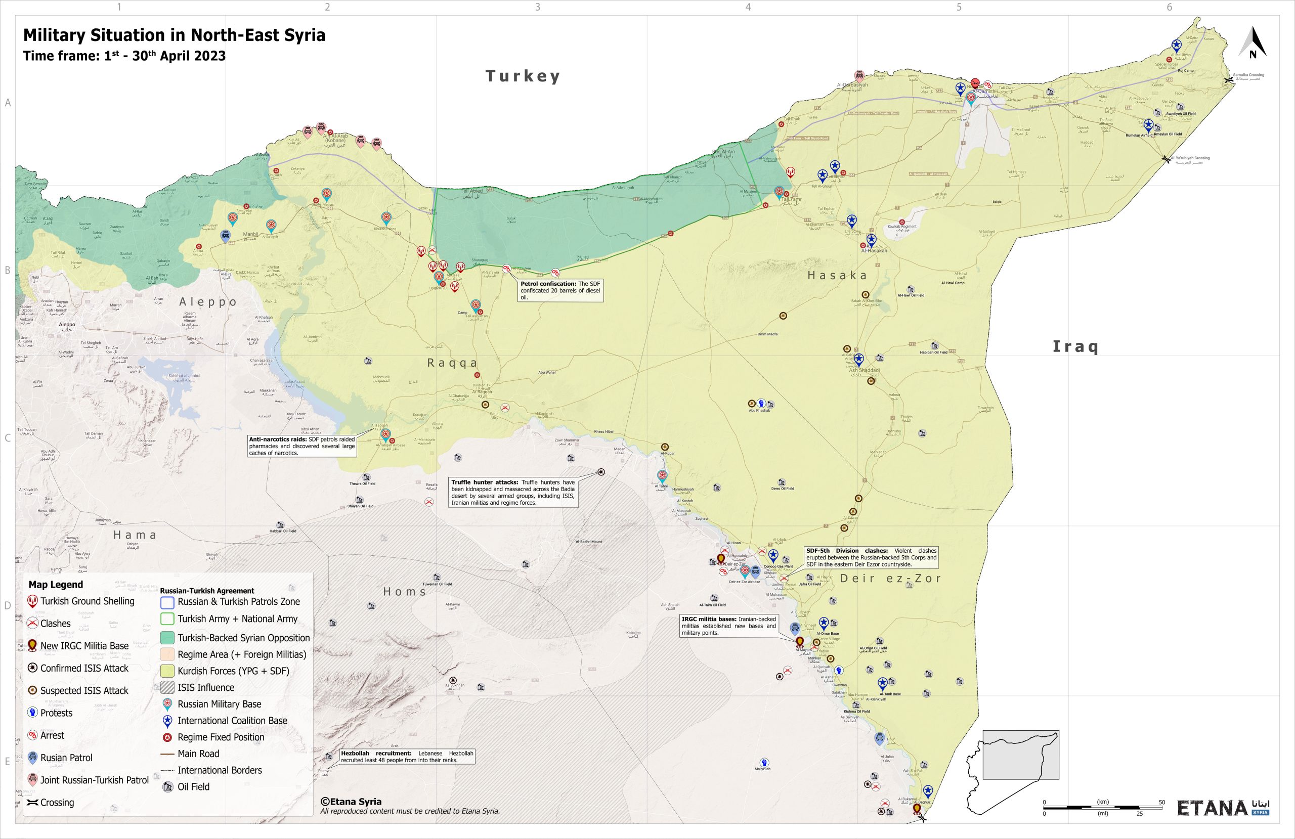Syria Military Brief: North-East Syria – May 2023