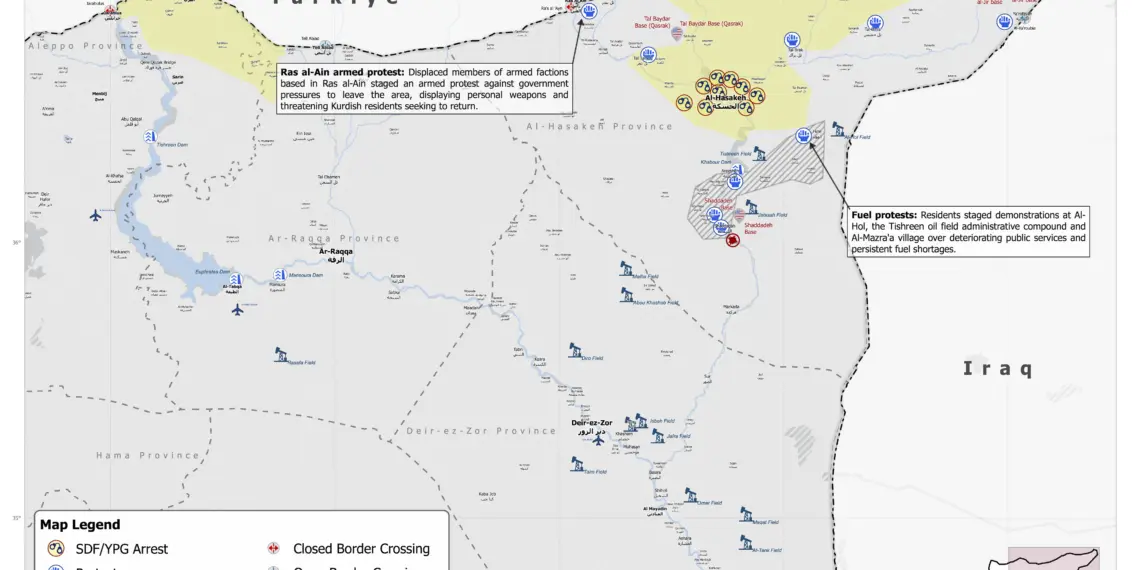 BRIEF: Recent developments in north-east Syria